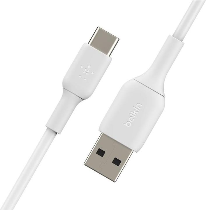 Produktbild Belkin USB-A to USB-C PVC White 1m Twin Pack (1 m, USB 2.0)