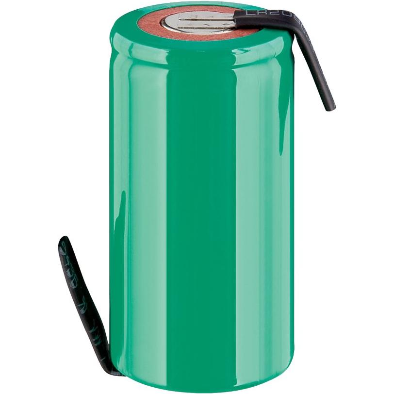 Goobay Sub-C, 1500 mAh, Lötfahne (Z) (1 Stk., Sub-C, 1500 mAh), Batterien + Akkus