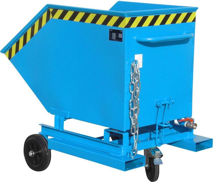Immagine prodotto Bauer Carrello porta trucioli SKW-ET 400 l L900xP1320xH1090 mm RAL5012 Portata 300kg (400 l)