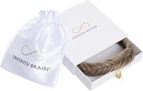 Image du produit Infinity Braids Tresse en queue de poisson Jolie Creamy Toffee (Caramel crémeux)