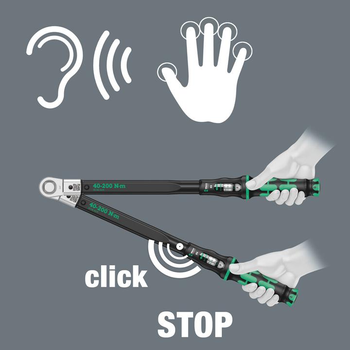 Immagine prodotto Wera Click-Torque X 4 (40 Nm, 200 Nm)