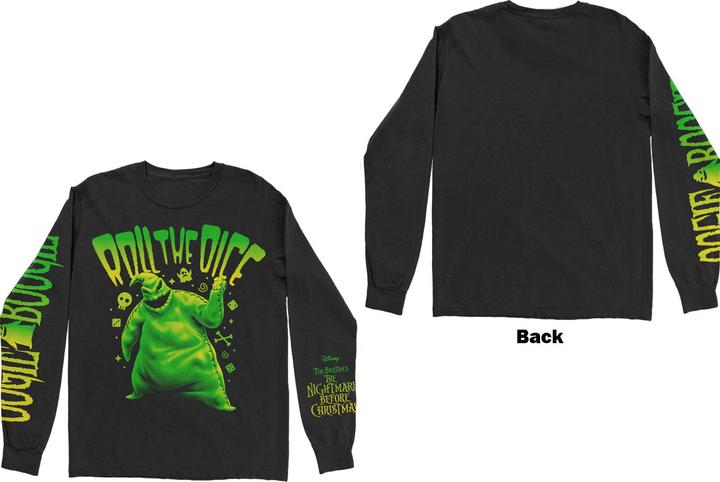 Immagine prodotto The Nightmare Before Christmas Roll The Dice (Longsleeve) (M)