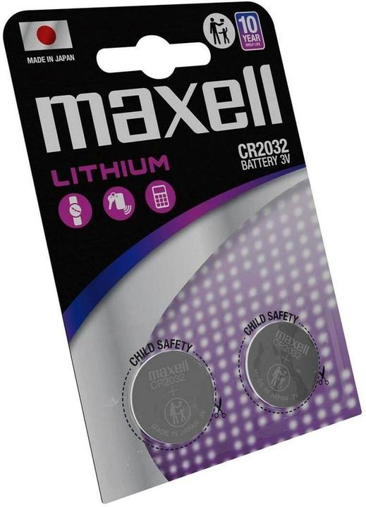 Image du produit Maxell CR2032 (2 pcs, CR2032, 220 mAh)