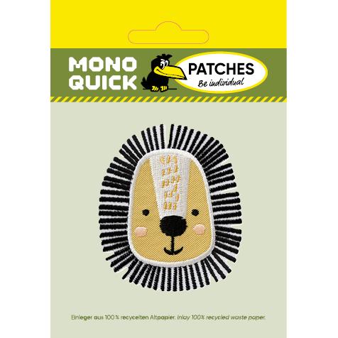 Thumbnail - Mono Quick Löwenkopf, Applikationen, Schwarz, Gelb