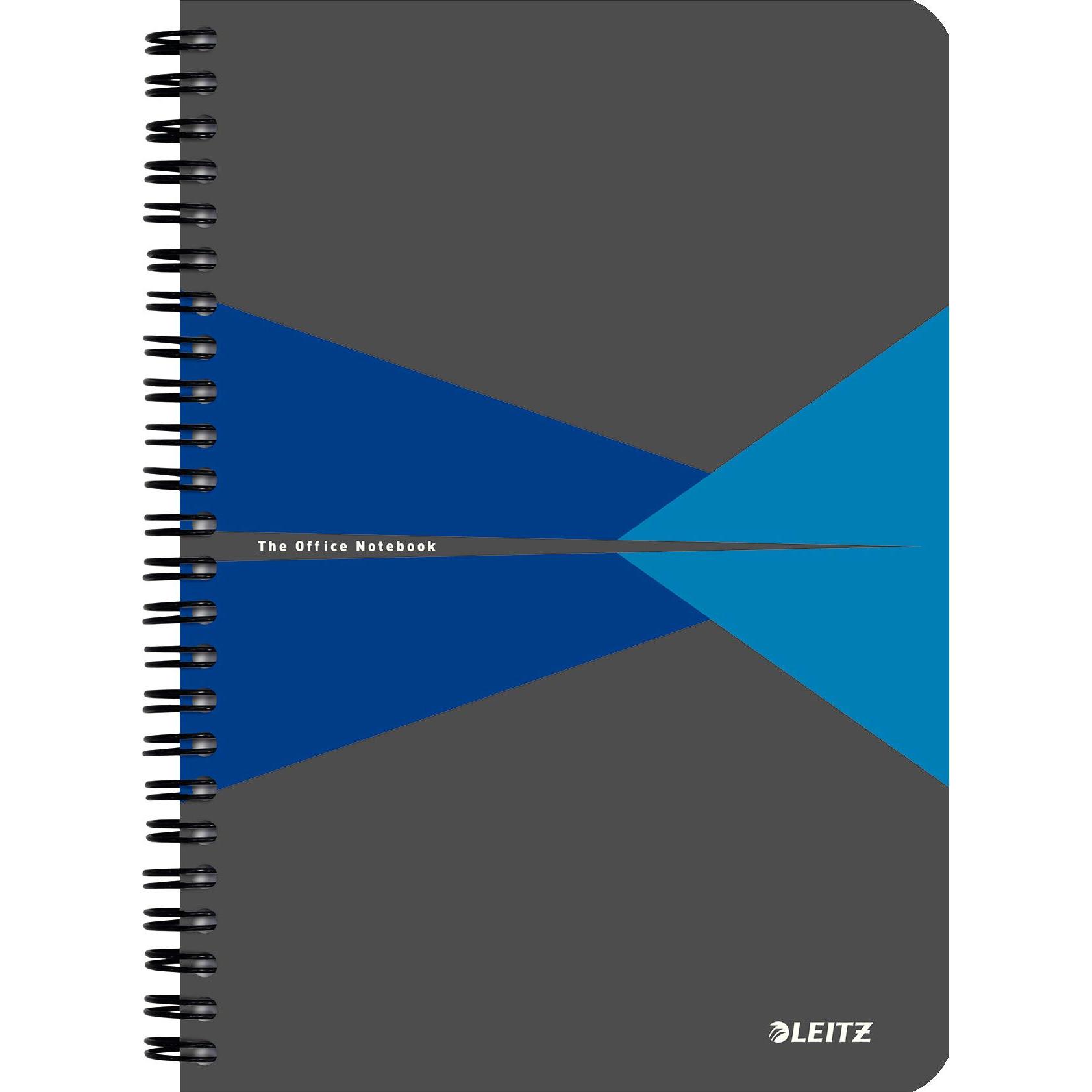 Leitz, Heft + Block, Office - Collegeblock (A5, Liniert, Harter Einband)