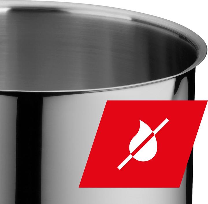 Actual product image Silit Kochtopf Fleischtopf Induktion 20cm Glasdeckel 3,3l Achat Edelstahl 18/10 (Casserole + Stewpot, Stainless steel)