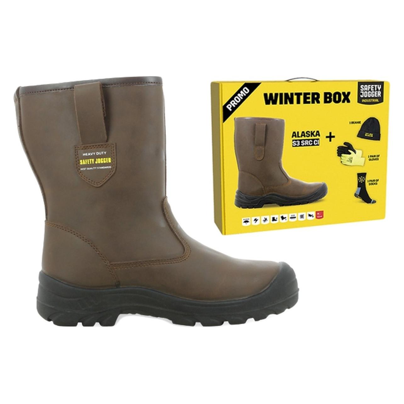 Safety Jogger, Werkschoenen, SI9805380 Winterbox Mit Dem Alaska-Sicherheitsstiefel (S3, 38)
