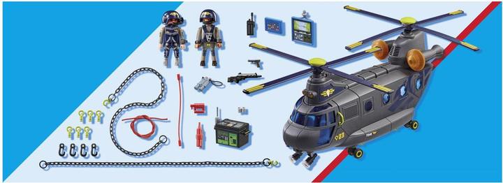Actual product image Playmobil SWAT rescue aircraft (71149, Playmobil City Action)