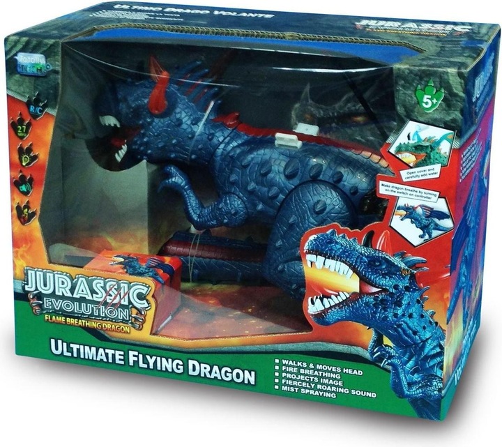 Image du produit Totally Tech Dragon crachant du feu