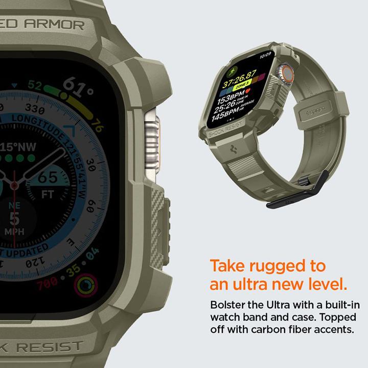 Produktbild Spigen RUGGED ARMOR "PRO" Apple Watch ULTRA (49MM) VINTAGE KHAKI