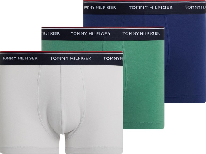 Produktbild MGA Herren-Boxer-Trunk-Hösche 3p Marineblau/Grün/Beige (L)