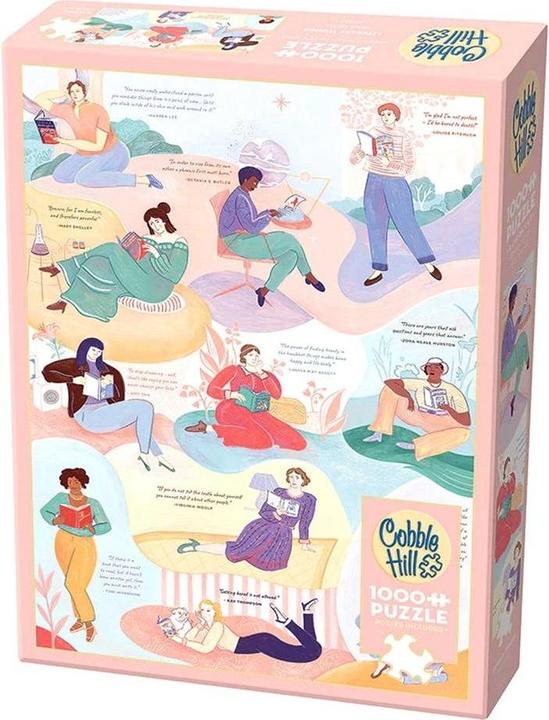 Produktbild Cobble Hill Puzzle 1000 Autoren von Bestseller-Büchern (1000 Teile)