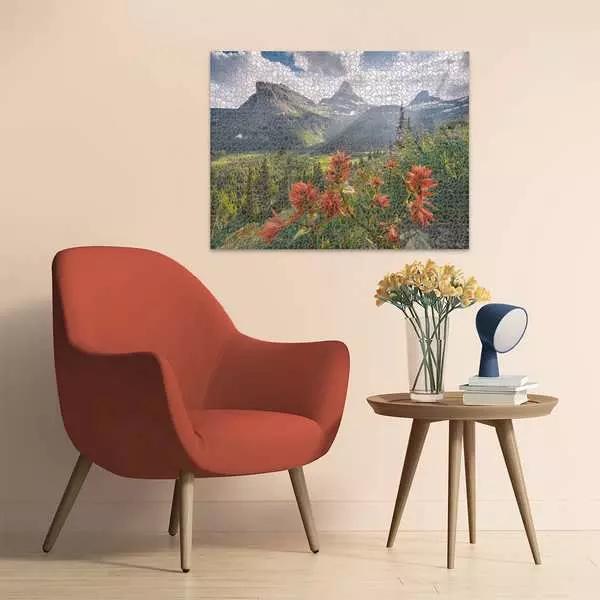 Actual product image Ravensburger Pristine Mountains (2000 pieces)