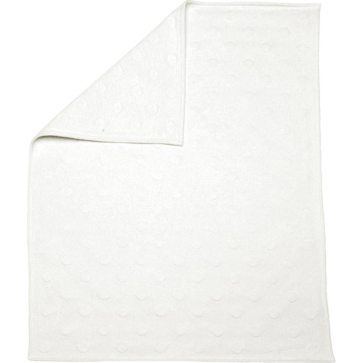 David Fussenegger, Babydecke, Babydecke Riga Punkte weiss (90 x 70 cm)