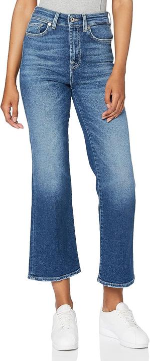 7 For All Mankind Dames Hw Vintage Cropped Boot Bootcut Jeans