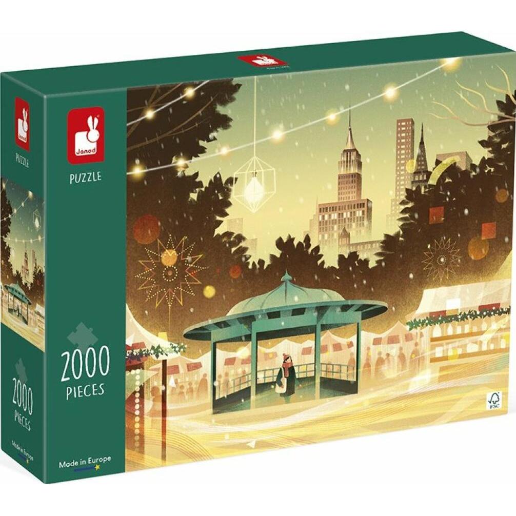 Janod Kidult Puzzle Eine Nacht in New York (2000 Teile)