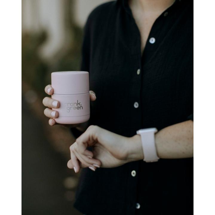 Immagine prodotto Frank Green Tazza di ceramica in acciaio inossidabile - Pulsante (0.18 l)