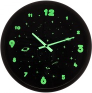 Produktbild Ootb Wanduhr, Space, leuchtet im Dunkeln