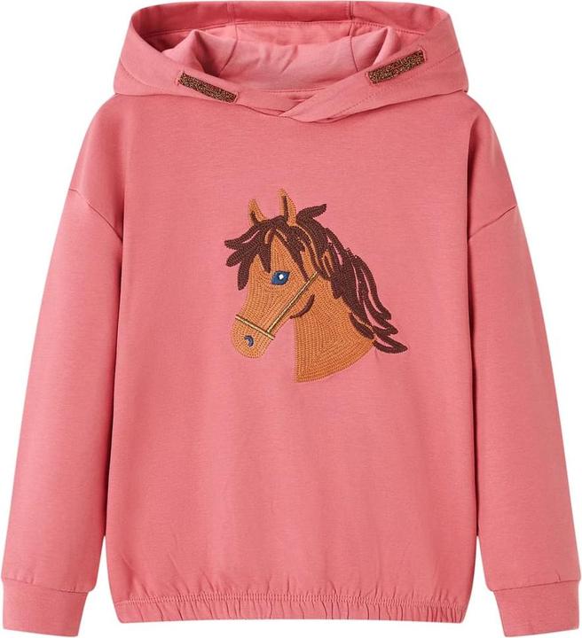 Immagine prodotto vidaXL Felpa con cappuccio per bambini blu navy 128,Materiale: 95 (128)