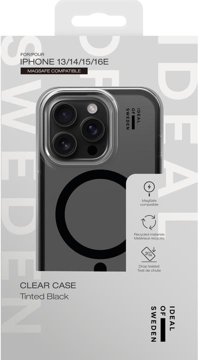 Actual product image iDeal Of Sweden Clear MagSafe Tinted Black (Apple iPhone 13, Apple iPhone 14, Apple iPhone 15, Apple iPhone 16e)