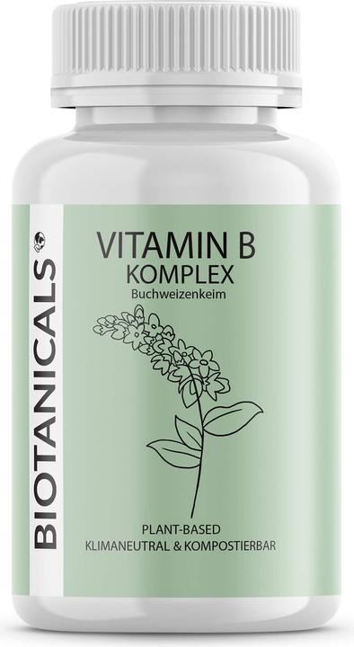Produktbild Biotanicals Vitamin B Komplex 90 Kapseln (90 Stück, Kapseln, 65 g)