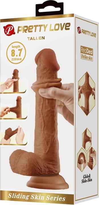 Immagine prodotto Pretty Love Dildo Realistico Grande 22 cm Marrone