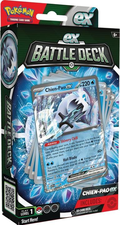 Actual product image Pokémon Pokemon-EN July ex Battle Deck, assortiert (English, Deck)
