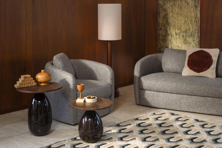 Produktbild Dutchbone Boho Lounge Chair Stone