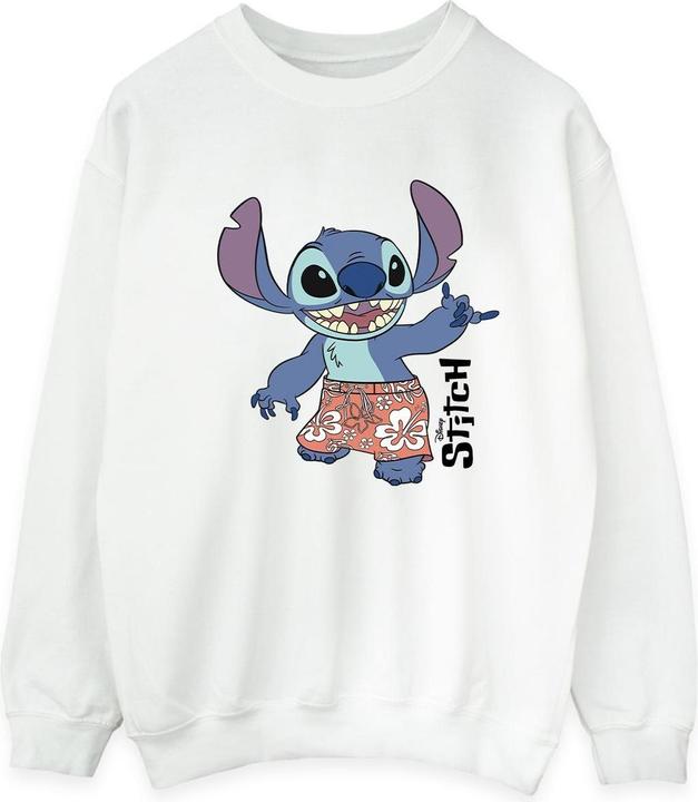 Actual product image Disney Mens Lilo & Stitch Bermuda Shorts Sweatshirt (S)