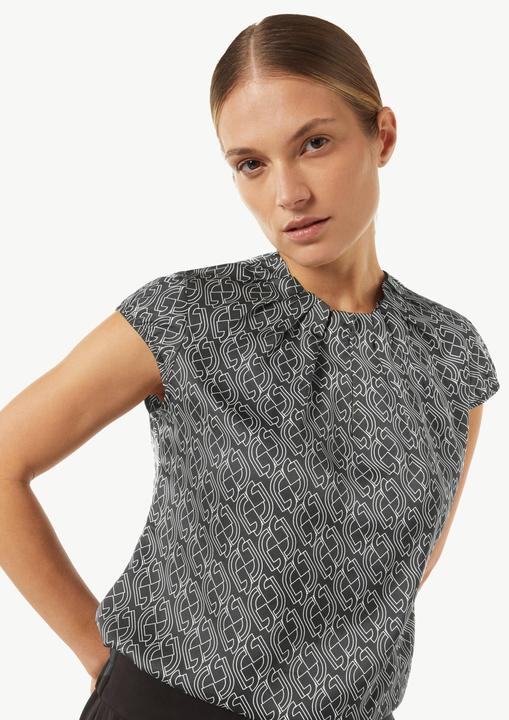 Immagine prodotto Comma Bluse Satinbluse mit Raffung und Kappärmeln (34)