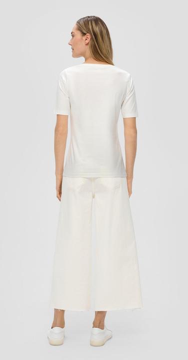 Actual product image S.Oliver T-Shirt T-Shirt aus Baumwollstretch (46)