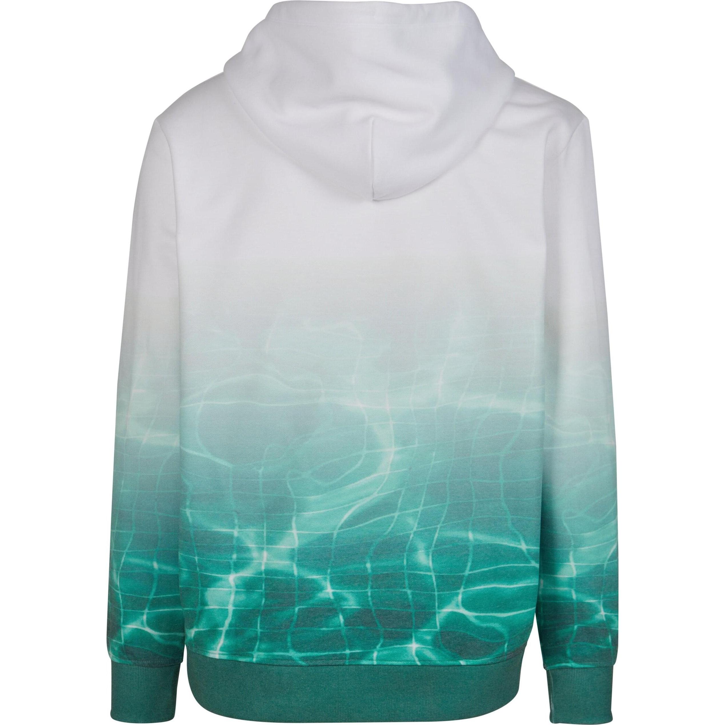 Thumbnail - Sean John, Herren, Pullover, JM221-018-01 Script Logo Pool Print Hoodie white/green - 80009, Weiss, (L)