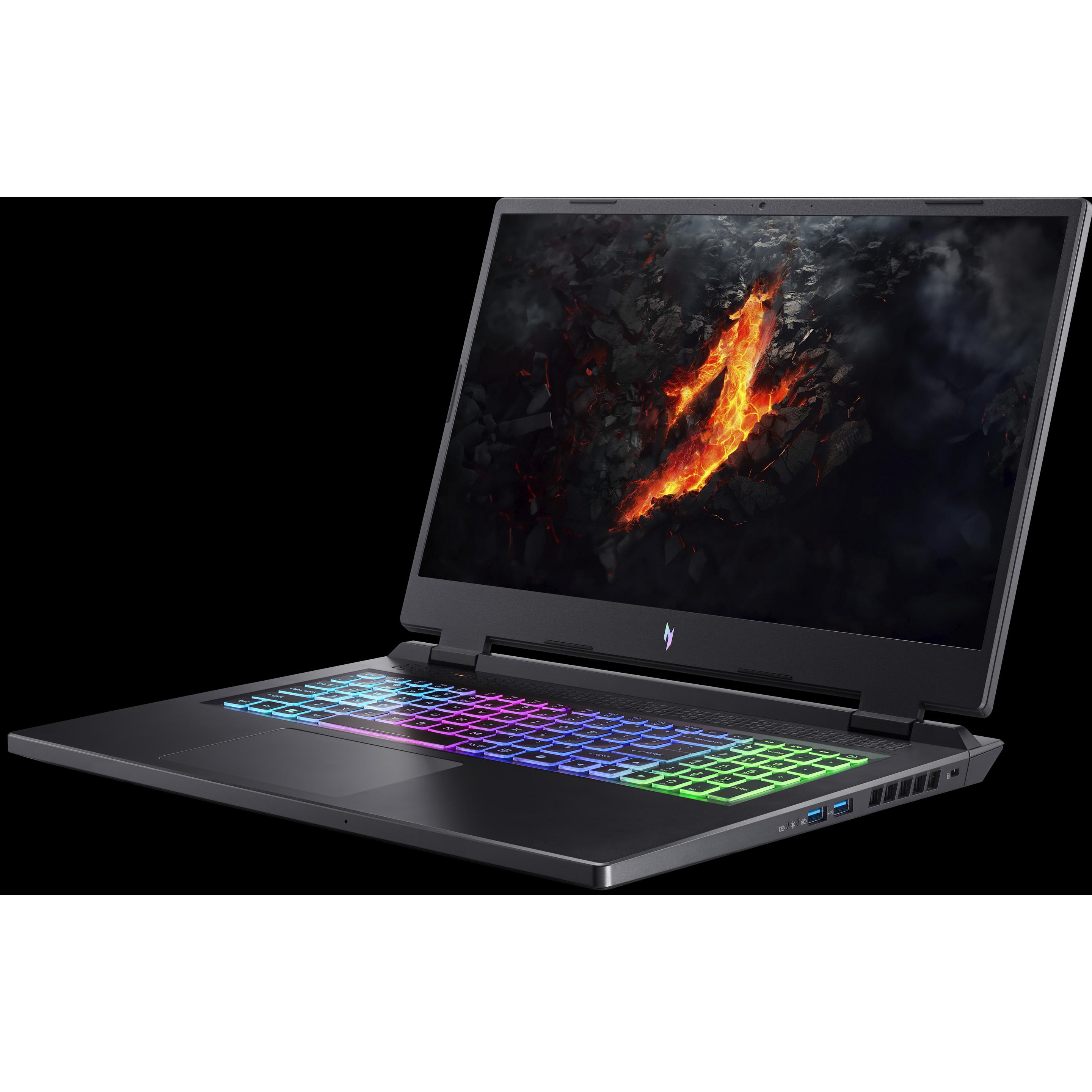 Thumbnail - Acer Nitro 17 (17.30", AMD Ryzen 7 8845HS, 16 GB, 1000 GB, DE), Notebook, Schwarz
