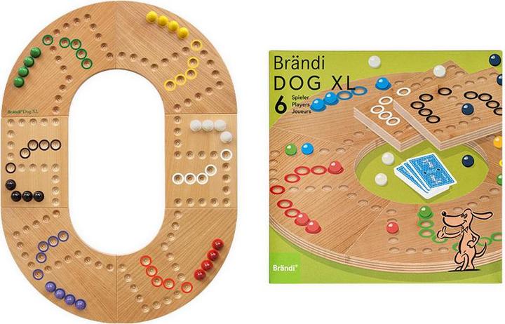 Produktbild Brändi Dog XL (Deutsch, Englisch, Französisch, Italienisch, 2 - 6 Spieler)