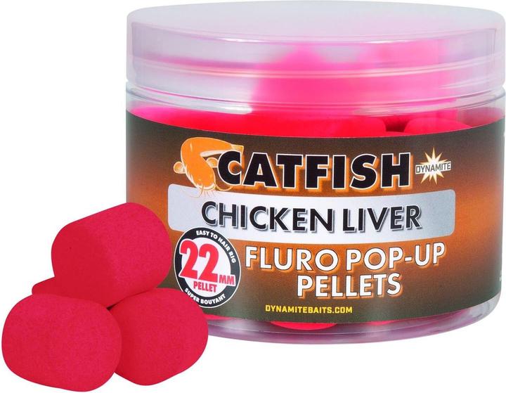 Immagine prodotto Dynamite Baits Chicken Liver Fluro Pop-up (2.20 cm)