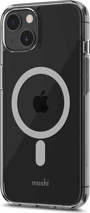 Actual product image Moshi Arx Clear Slim Hardshell Case (MagSafe) for iPhone 13 - Clear (Apple iPhone 13)