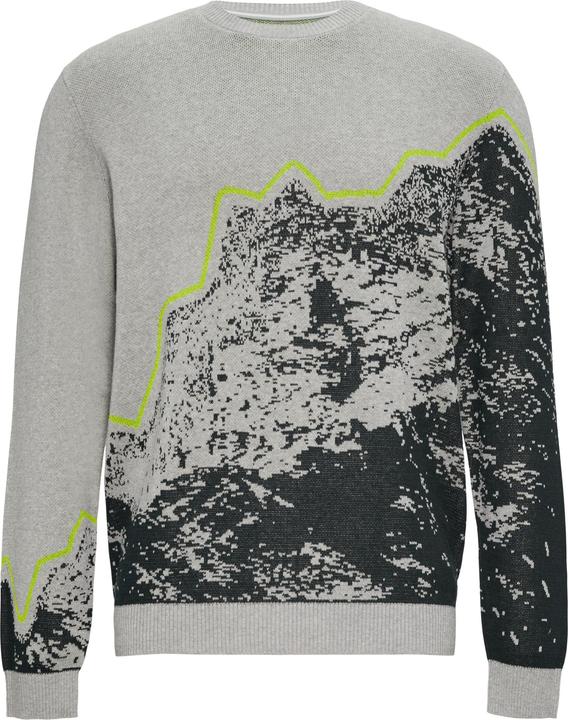 Produktbild S.Oliver Strickpullover Strickpullover mit Jacquard-Artwork (XXL)