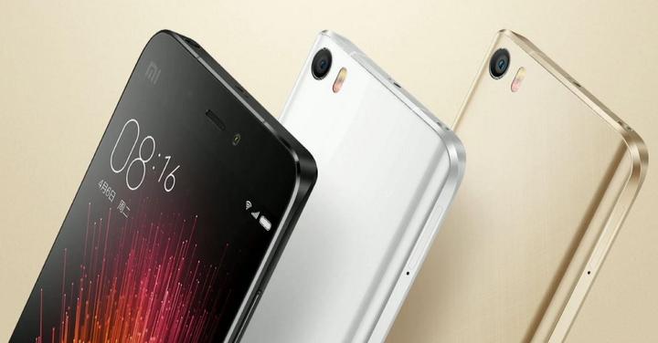 Actual product image Xiaomi Wed 5 (64 GB, Gold, 5.15", Dual SIM, 16 Mpx, 4G)