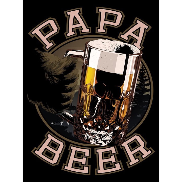 Produktbild Grindstore Papa Beer TShirt (XXL)