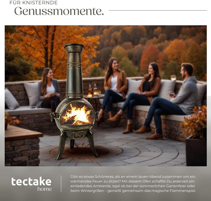 Actual product image tectake Patio oven