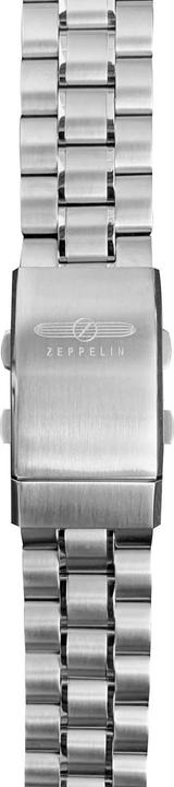 Image du produit Zeppelin Edelstahlarmband Silber 22 mm (22 mm, Acier inoxydable)