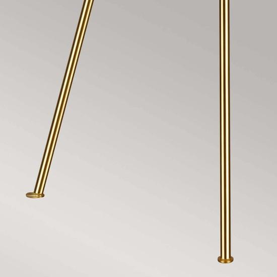 Produktbild Elstead Lighting Penny Stehleuchte E27 Brüniertes Messing Weiss (E27)