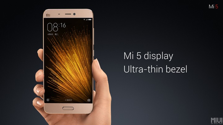 Produktbild Xiaomi Mi 5 (32 GB, White, 5.15", Dual SIM, 16 Mpx, 4G)