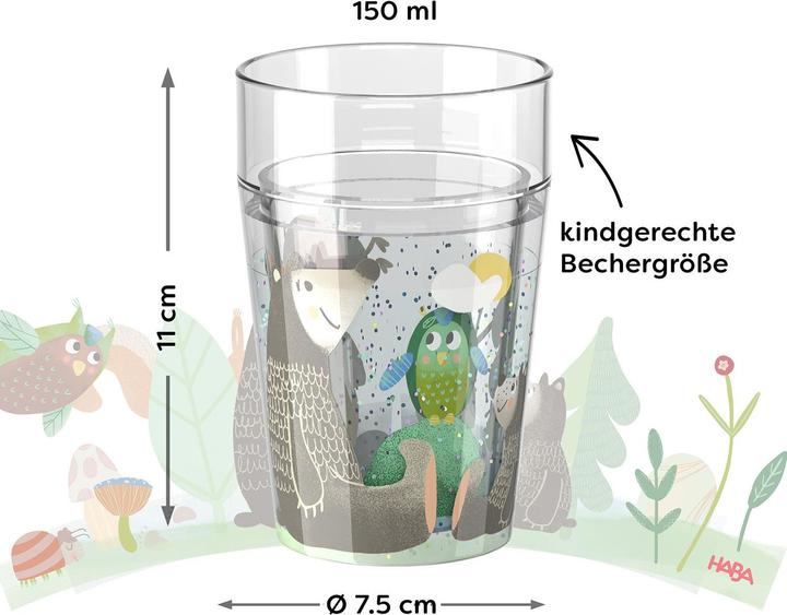 Actual product image Haba Becher Glitzerbecher