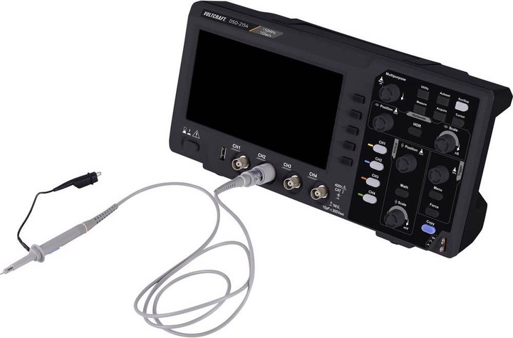 Actual product image Voltcraft Digital oscilloscope (CAT II 600V)