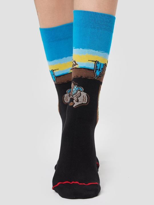 Actual product image MuseARTa Socks Salvador Dalí - The Persistence of Memory (Single pack, 40 - 46)