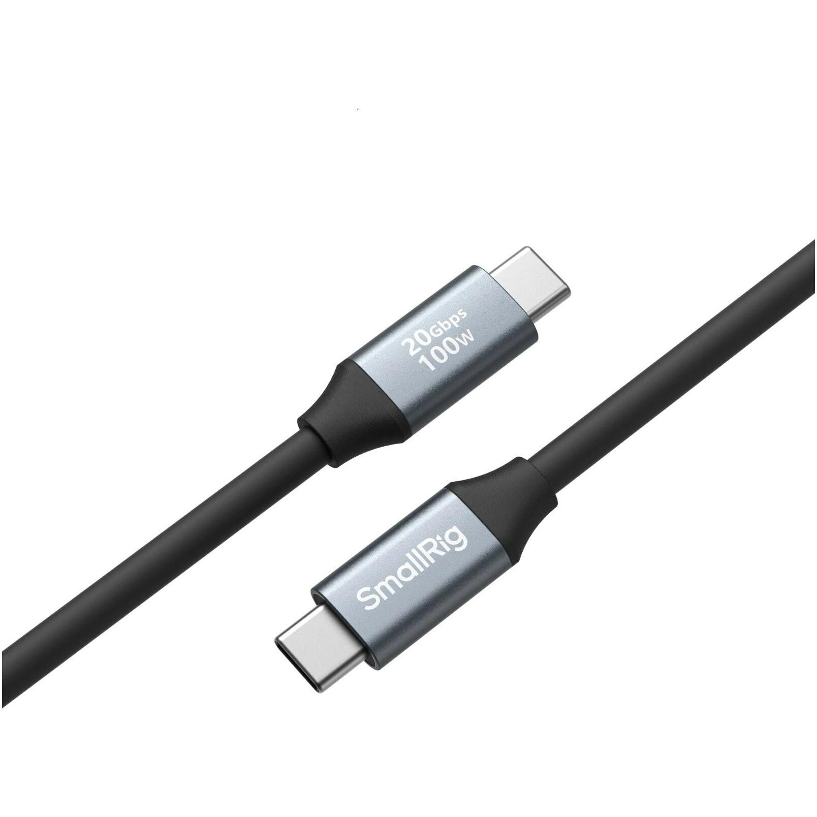 Thumbnail - SmallRig USB C (Straight) to USB C (Straight) Data Cable (60cm / 23.6in) 4789 (0.60 m, USB 3.1), USB Kabel