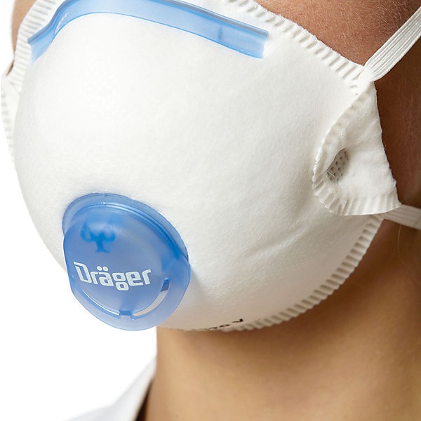 Produktbild L+D Feinstaubmaske X-plore® FFP2 NR D mit Ausatemventil (FFP2, 10 x)