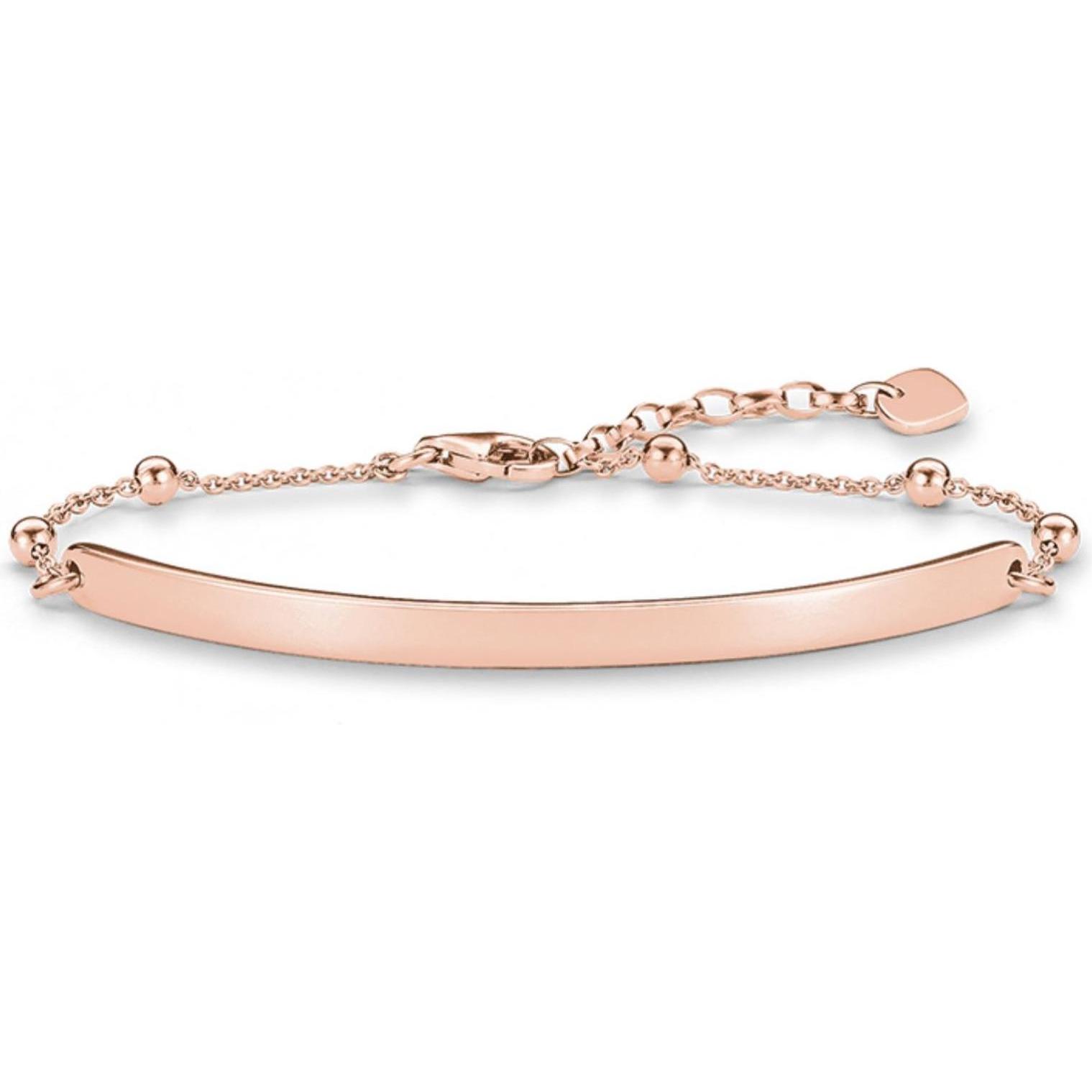 Thomas Sabo, Armschmuck, Armband Dots, (19.50 cm, Silber)