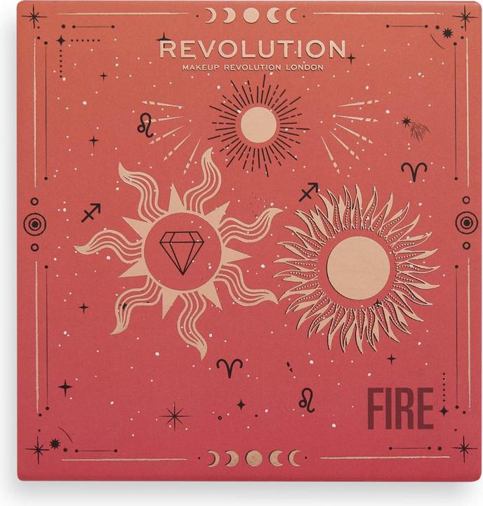 Image du produit Makeup Revolution Palette d'ombres fantaisie (Incendie)